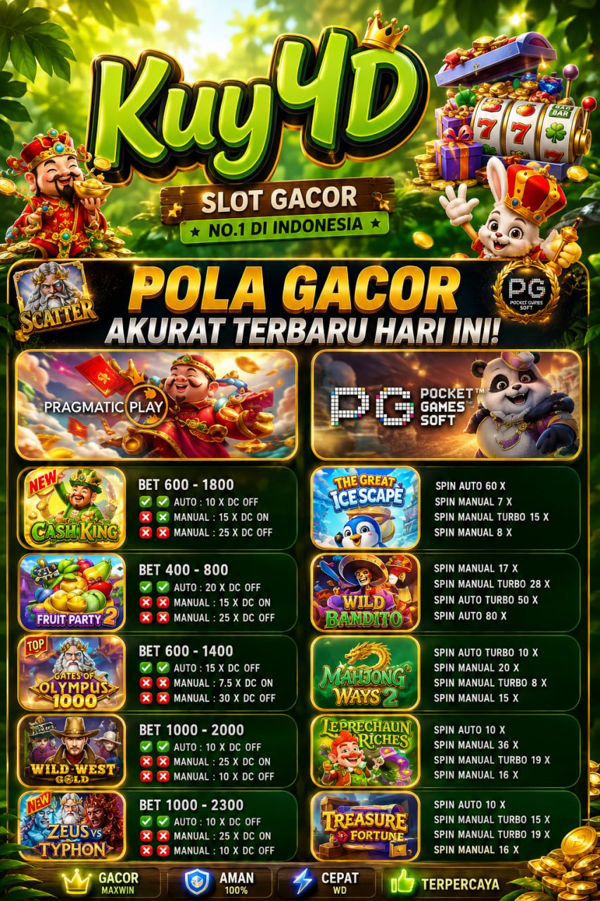 UPDATE RTP TERBARU HARI INI 
LINK DAFTAR & LGOIN : https://rdrnwl.net/kuy4d