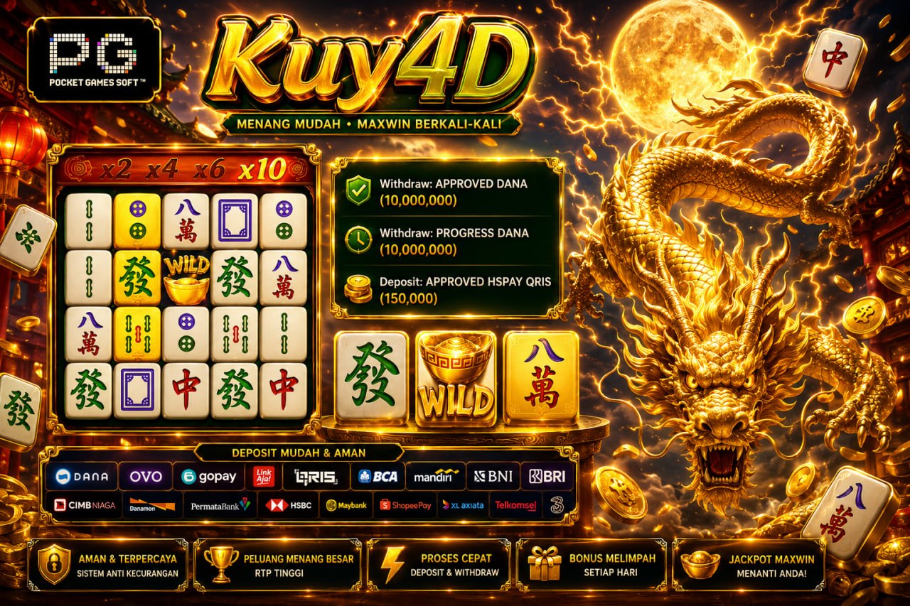 🔥SELAMAT KEPADA MEMBER KUY4D🔥
DEPOSIT : RP 150.0000
WITHDRAW : RP 10.000.000
LIN