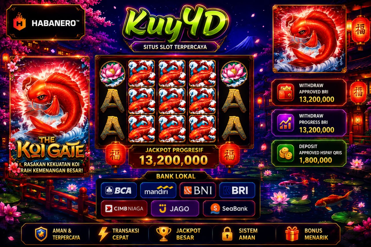 🔥SELAMAT KEPADA MEMBER KUY4D🔥
DEPOSIT : RP 1.800.000
WITHDRAW : RP 13.200.000
DA