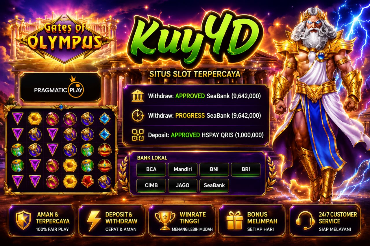 🔥SELAMAT KEPADA MEMBER KUY4D🔥
DEPOSIT : RP 1.000.000
WITHDRAW : RP 9.642.000
DAF