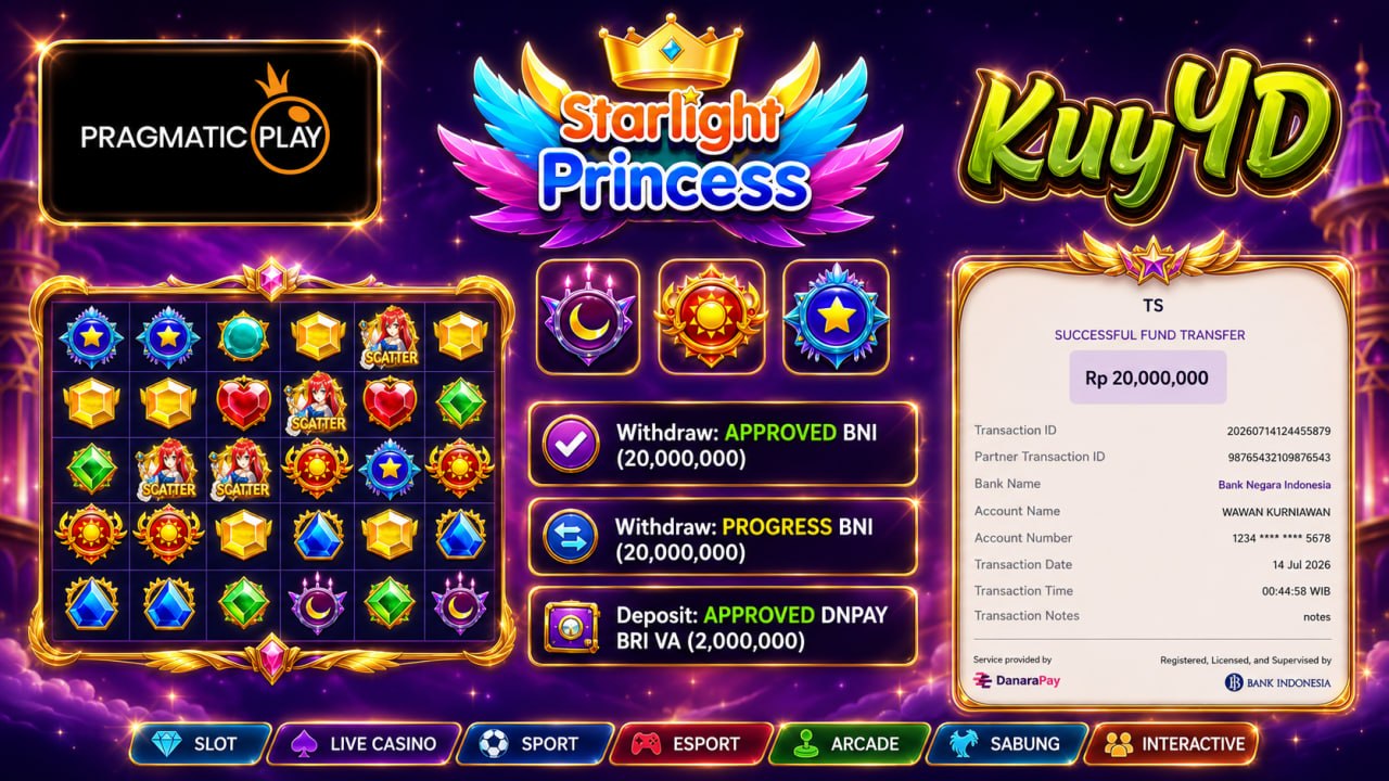 🔥SELAMAT KEPADA MEMBER KUY4D🔥
DEPOSIT : RP 2.000.000
WITHDRAW : RP 20.000.000
DA