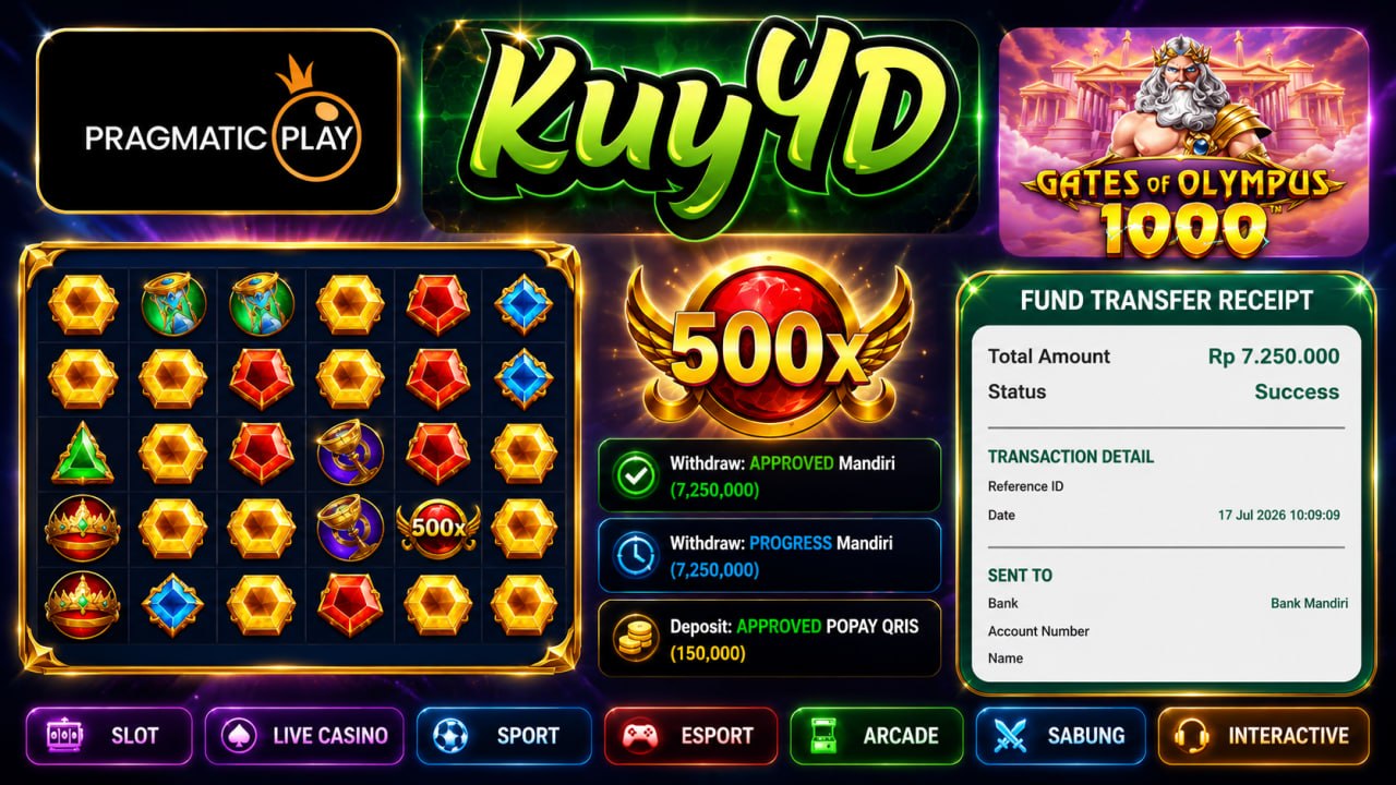 🔥SELAMAT KEPADA MEMBER KUY4D🔥
DEPOSIT : RP 150.000
WITHDRAW : RP 7.250.000
DAFTA