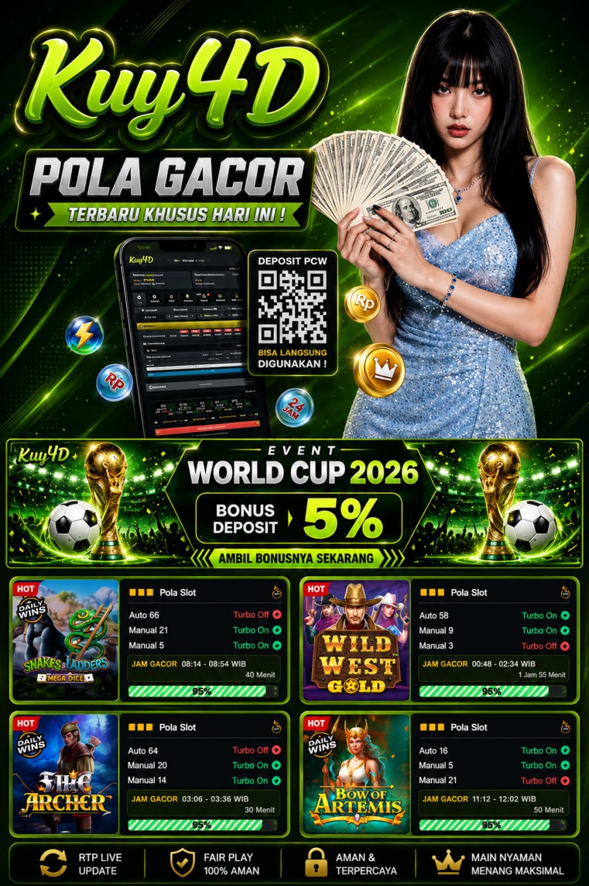 LINK DAFTAR : https://rdrnwl.net/kuy4d
LINK RTP         :https://rdrnwl.net/rtpk