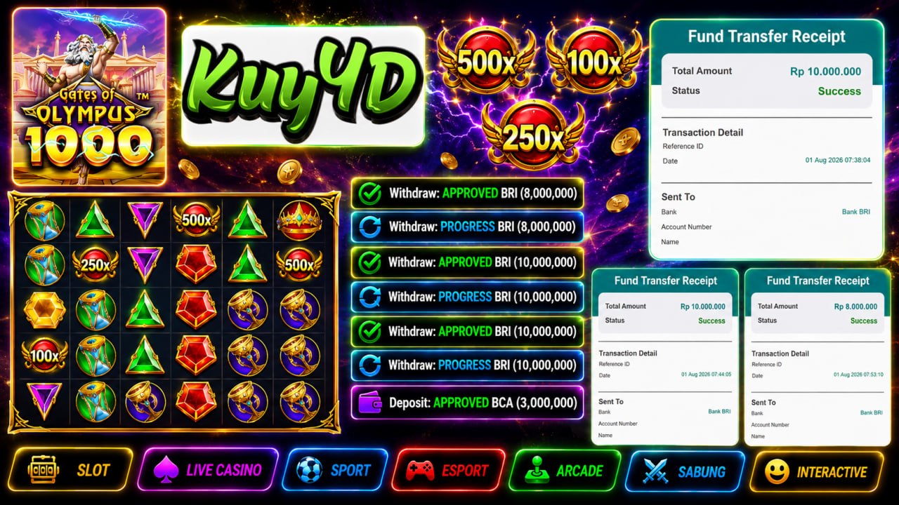 🔥 SELAMAT KEPADA MEMBER KUY4D 🔥
DEPOSIT : RP 3.000.000
WITHDRAW : RP 28.000.000
