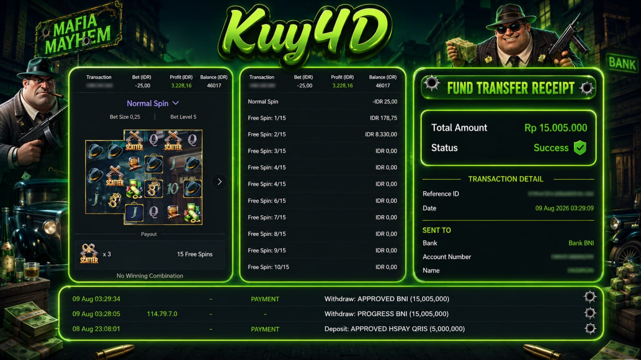 SELAMAT KEPADA MEMBER KUY4D
🎗AGEN SITUS TERPERCAYA
✅ C𝗼𝗯𝗮 𝗱𝘂𝗹𝘂 — 𝗺𝗲𝗻𝗮𝗻𝗴 𝗯𝗮𝗿𝘂 𝗹𝗮𝗻
