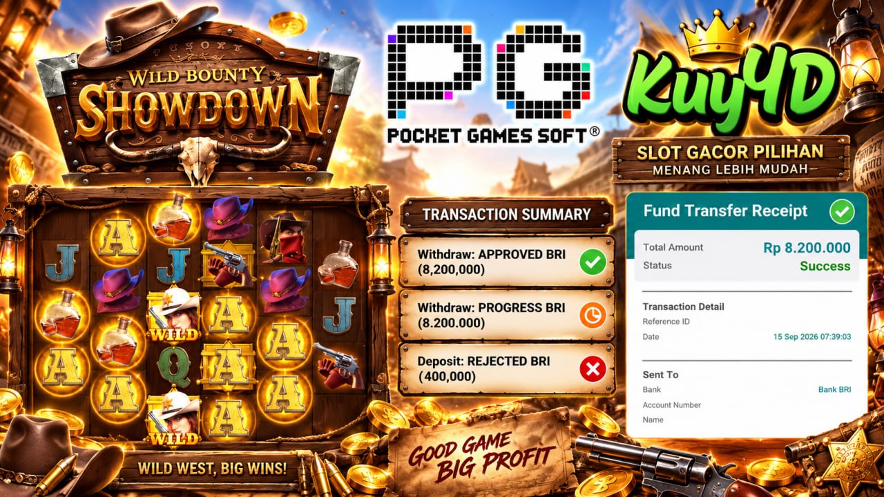 🔥 SELAMAT KEPADA MEMBER KUY4D 🔥
DEPOSIT : RP 400.000
WITHDRAW : RP 8.200.000
LIN